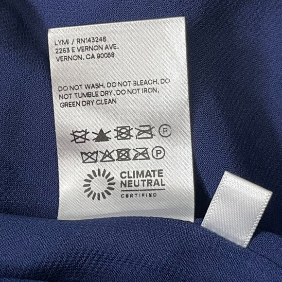 Reformation Theo Dress in Blue Danube Size 12 - Picture 9 of 13